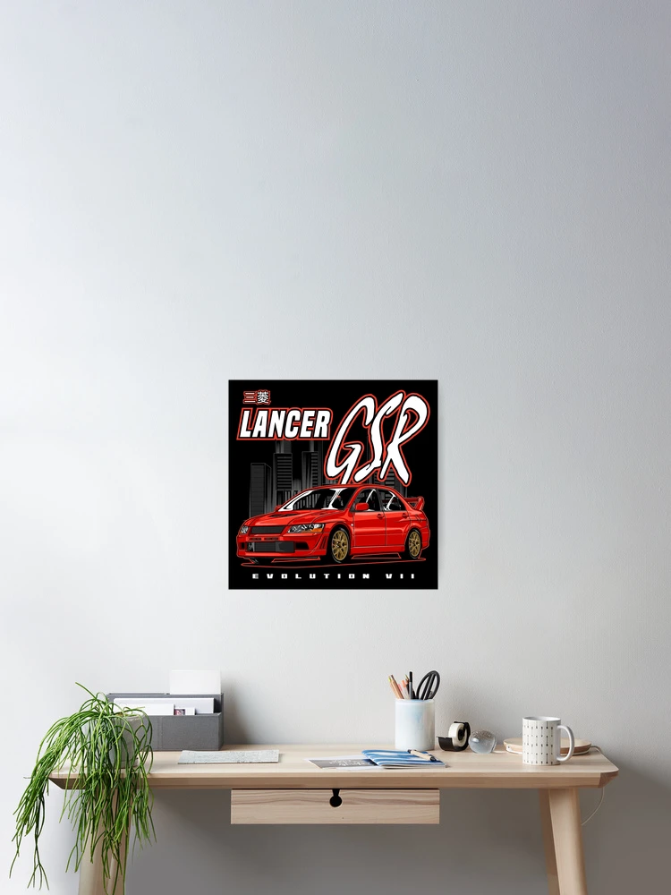 Thumbnail 2 of 3, Poster, Lancer Evolution VII designed and sold by RAS-77.