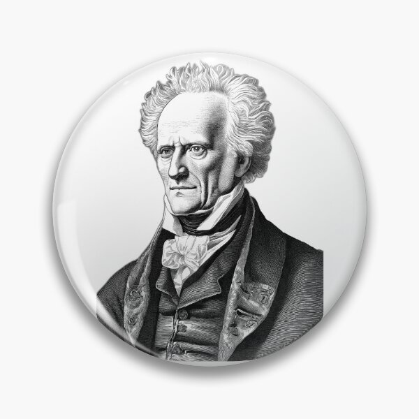 Item preview, Arthur Schopenhauer Portrait designed and sold by NTGUILTY.