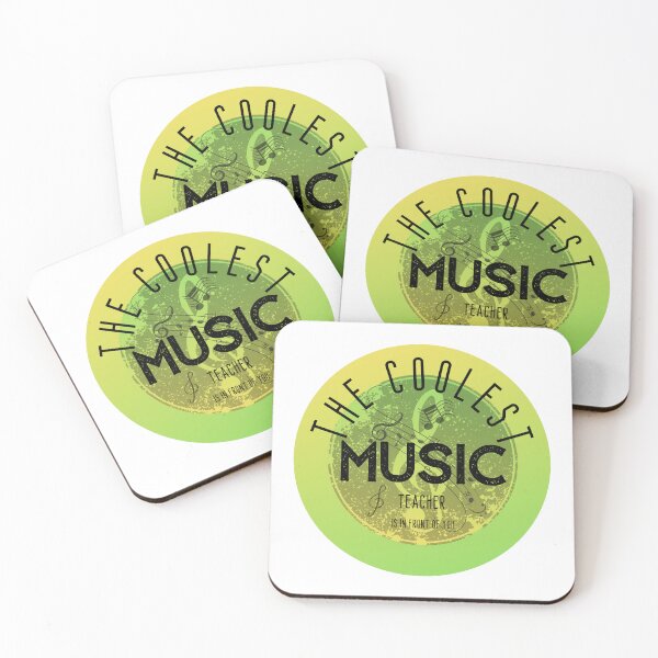 Item preview, The coolest music teacher, Teacher Day designed and sold by ArtiDann.