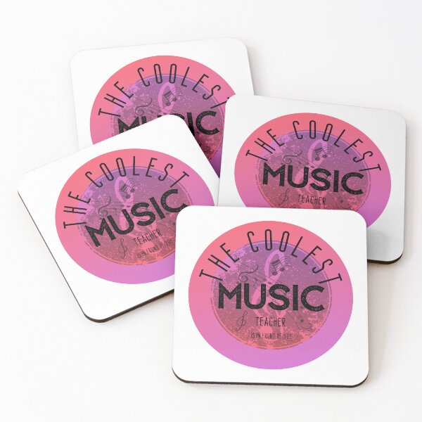 Item preview, The coolest music teacher, Teacher Day designed and sold by ArtiDann.
