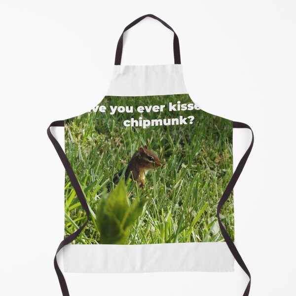 Item preview, Chipmunk in the grass/have ever kissed a chipmunk? designed and sold by McFleur's Lens.
