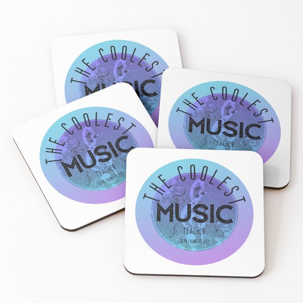 Item preview, The coolest music teacher, Teacher Day designed and sold by ArtiDann.