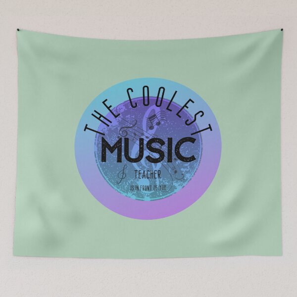 Item preview, The coolest music teacher, Teacher Day designed and sold by ArtiDann.