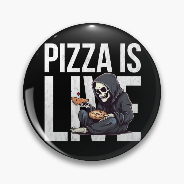 Artikelvorschau, Pizza ist Leben - Sensenmann Pizza entworfen und verkauft von titanosdesign.