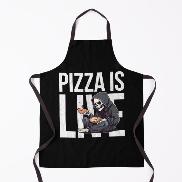Artikelvorschau, Pizza ist Leben - Sensenmann Pizza entworfen und verkauft von titanosdesign.