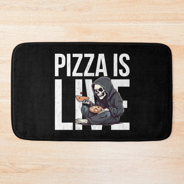 Artikelvorschau, Pizza ist Leben - Sensenmann Pizza entworfen und verkauft von titanosdesign.
