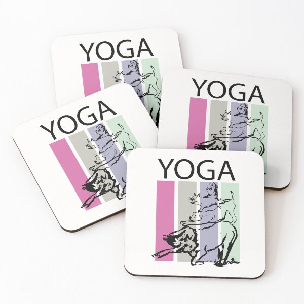 Item preview, Yoga with animals colorful designed and sold by Janinevsart.