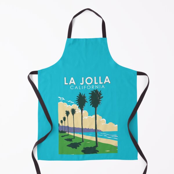 Item preview, La Jolla California Travel Art Vintage designed and sold by KrisSidDesigns.