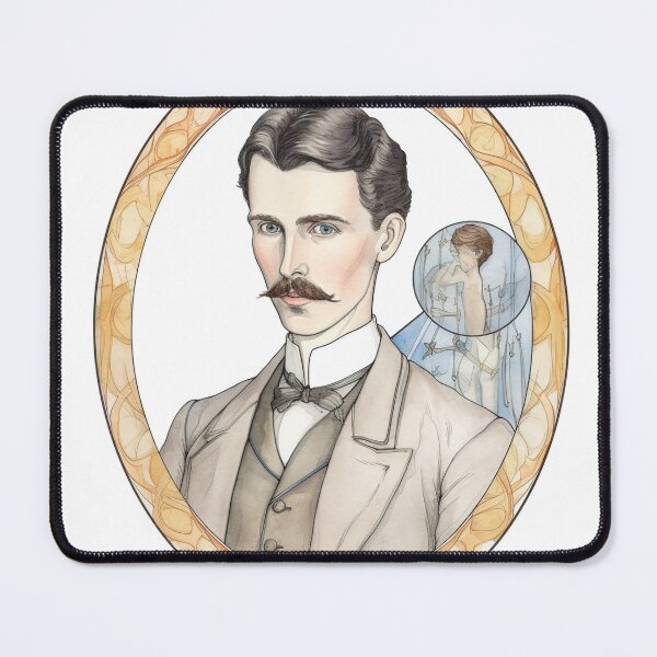 Item preview, Nikola Tesla designed and sold by ComicsFactory.