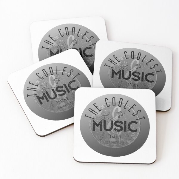 Item preview, The coolest music teacher, Teacher Day designed and sold by ArtiDann.