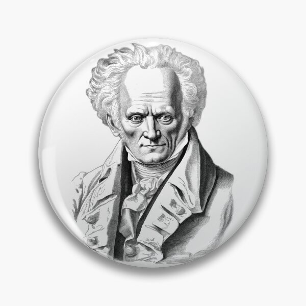 Item preview, Arthur Schopenhauer German philosopher designed and sold by NTGUILTY.