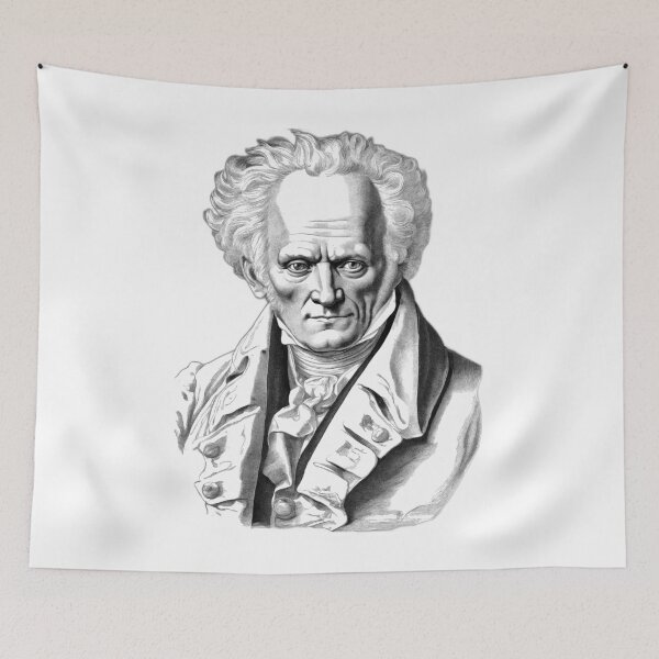 Item preview, Arthur Schopenhauer German philosopher designed and sold by NTGUILTY.
