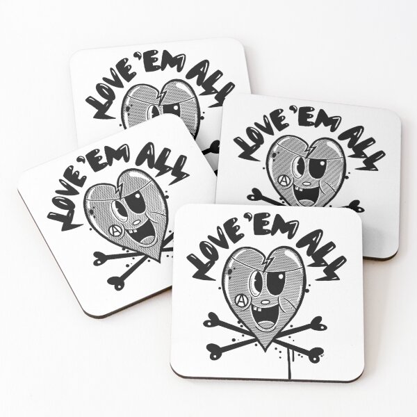 Item preview, Love 'em all designed and sold by Vida Bandida .