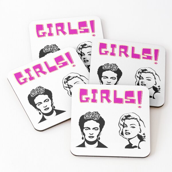 Item preview, Frida Kahlo Marilyn Monroe Girls Feminist Design designed and sold by LanasWardrobe.