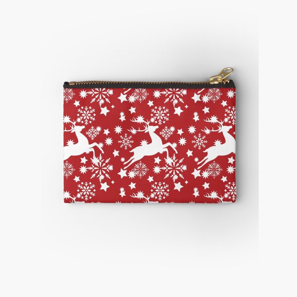 Item preview, Christmas Reindeer with Snowflakes and Stars designed and sold by JoniandCo.
