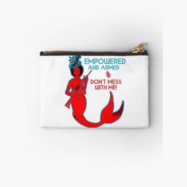 Item preview, Mermaid art -Empowered and armed, don't mess with me! designed and sold by obedtheartist.