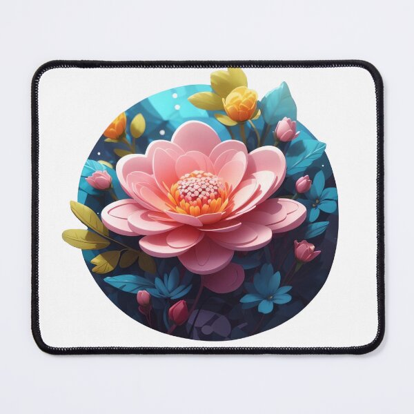 Item preview, Enchanting 3D Vector Flower Sticker: Cinematic Charm and Fantasy Art Delight(56) designed and sold by WASjourney.