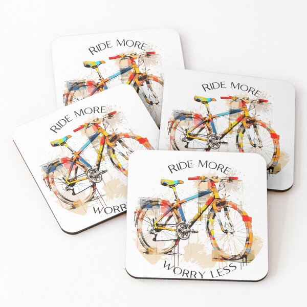 Item preview, Ride More, Worry Less - Bike Life designed and sold by mOdesign84.