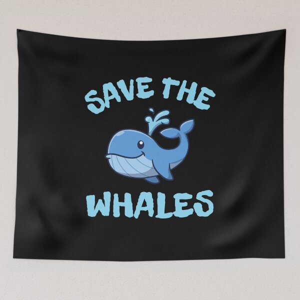 Item preview, Save the whales designed and sold by WickyWildLife.