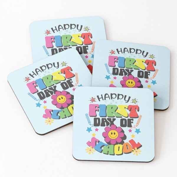 Item preview, Happy first day of school - funny sayings designed and sold by VichallanStudio.
