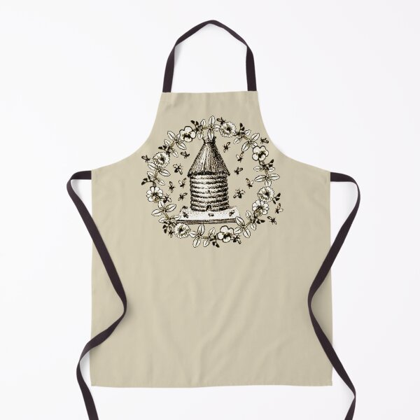 Item preview, Bee Hive with Flowers designed and sold by JoniandCo.