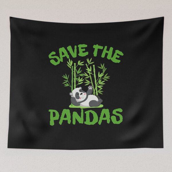 Item preview, Save the pandas designed and sold by WickyWildLife.