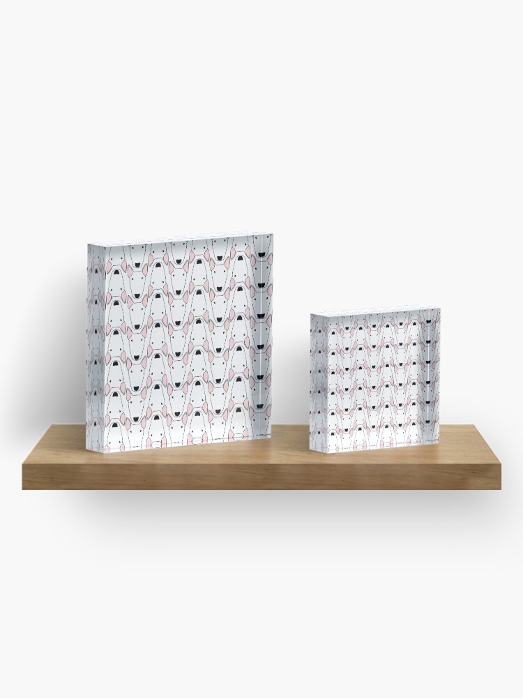 Alternate view of Bully Gridlock Acrylic Block