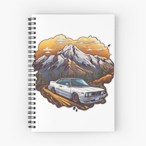 Item preview, Car drifting through mountain roads designed and sold by BubblyOcean.