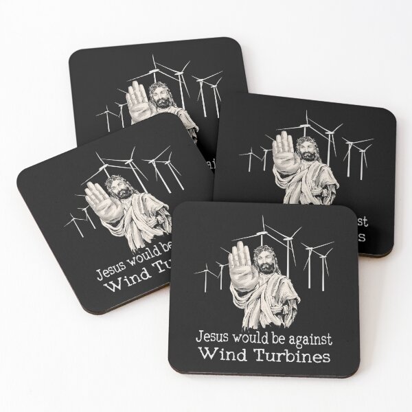 Item preview, Jesus would be against wind turbines designed and sold by HandicraftArt.