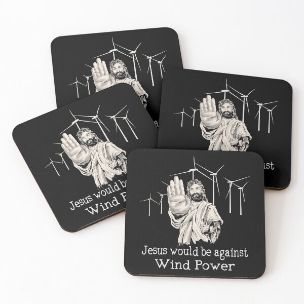 Item preview, Jesus would be against wind power designed and sold by HandicraftArt.