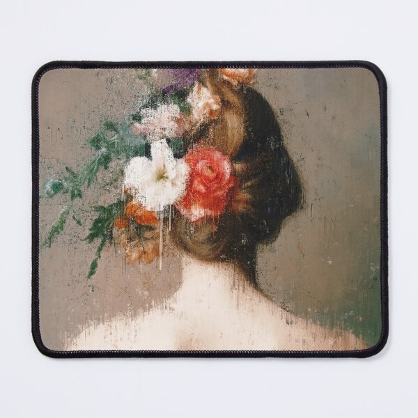Item preview, Woman with flowers in her hair designed and sold by larissagracef.