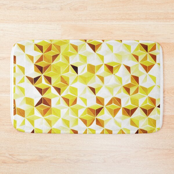 Item preview, Diamond cut off pattern in yellow colour designed and sold by AlfredSSikula.