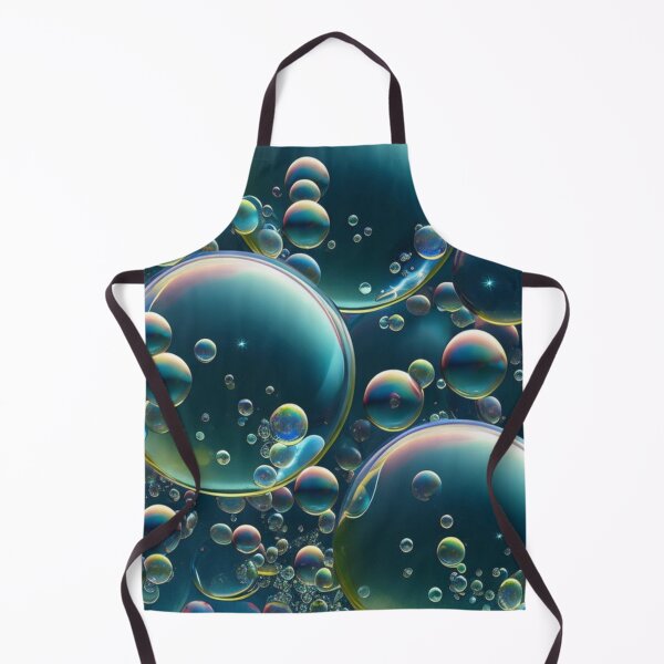 Item preview, 400dpi blue water bubbles inspired pattern designed and sold by AlfredSSikula.