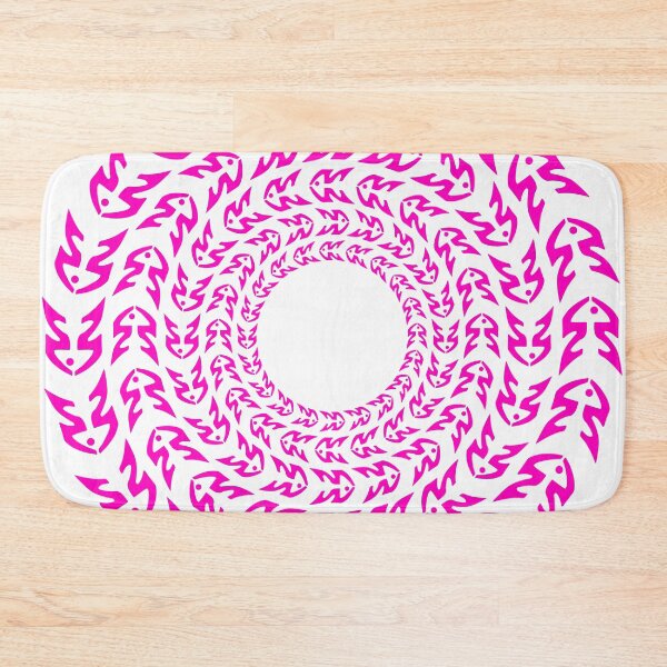 Item preview, FISH. CIRCLE SHOAL. PATTERN. PINK. designed and sold by 5hertz.