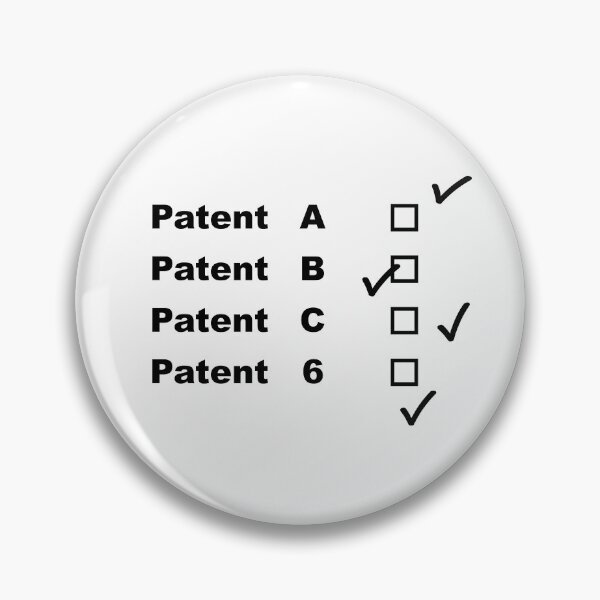 Item preview, Patents A, B, C and 6 designed and sold by RosArt100.