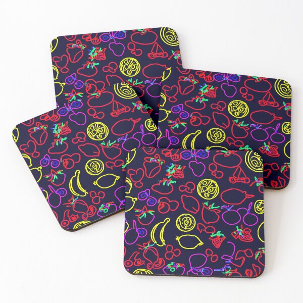 Item preview, Neon Fruits Color Mix designed and sold by Health And Fitness Posts e-Store.