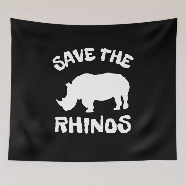 Item preview, Save the rhinos designed and sold by WickyWildLife.
