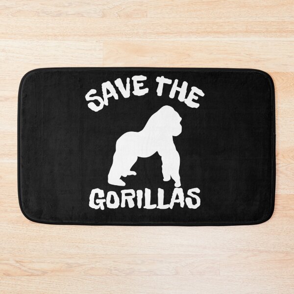Item preview, save the gorillas designed and sold by WickyWildLife.