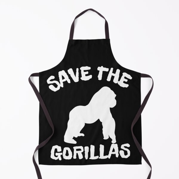 Item preview, save the gorillas designed and sold by WickyWildLife.