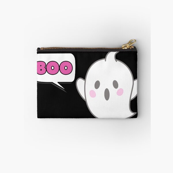 Item preview, Cute Ghost Says Boo Halloween Black designed and sold by Sunshine-Dreams.
