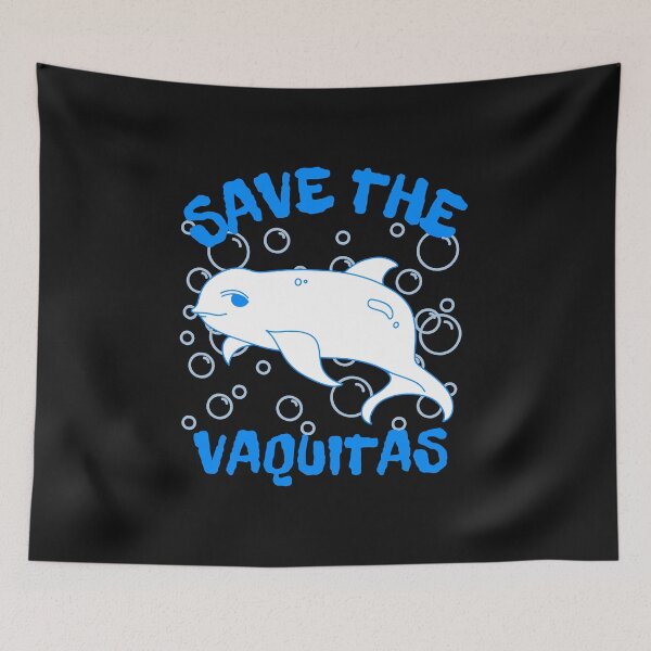 Item preview, Save the vaquitas designed and sold by WickyWildLife.