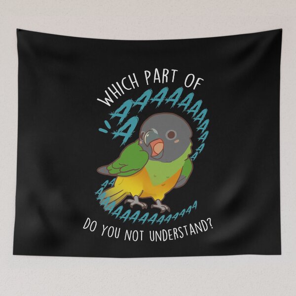 Item preview, Senegal Parrot Aaaa designed and sold by Clara Hollins.