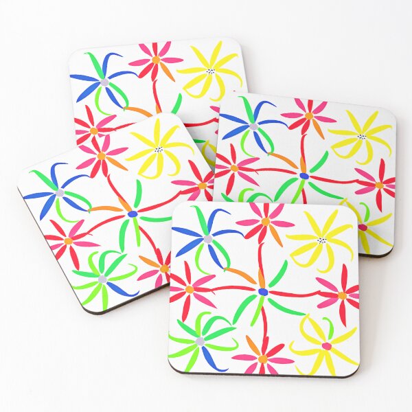 Item preview, Lively Floral Pattern Art designed and sold by Health And Fitness Posts e-Store.