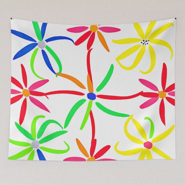 Item preview, Lively Floral Pattern Art designed and sold by Health And Fitness Posts e-Store.