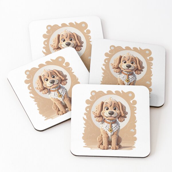 Item preview, Regal Paws: Illustrated Cute Puppy in Royal Fashion designed and sold by hudaG.