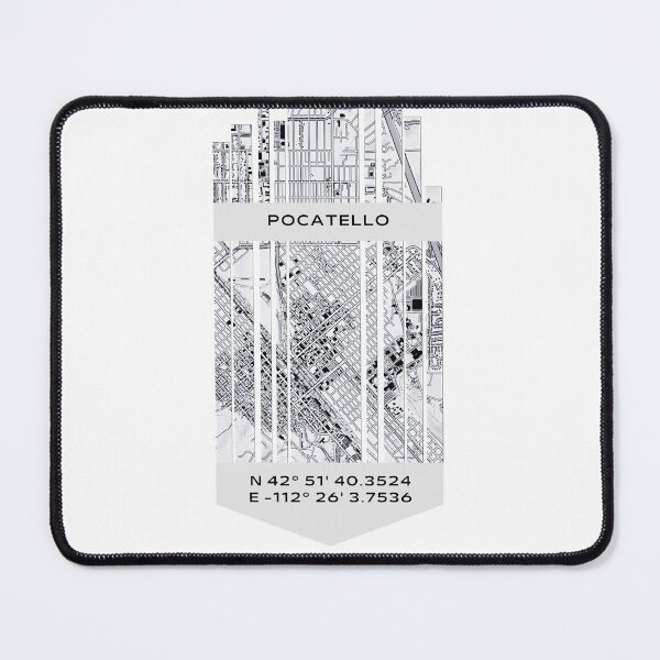 Item preview, AMERICA Pocatello, ID - Latitude/Longitude designed and sold by ALLesROUNDER.