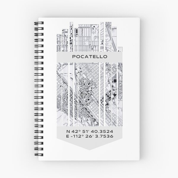 Item preview, AMERICA Pocatello, ID - Latitude/Longitude designed and sold by ALLesROUNDER.