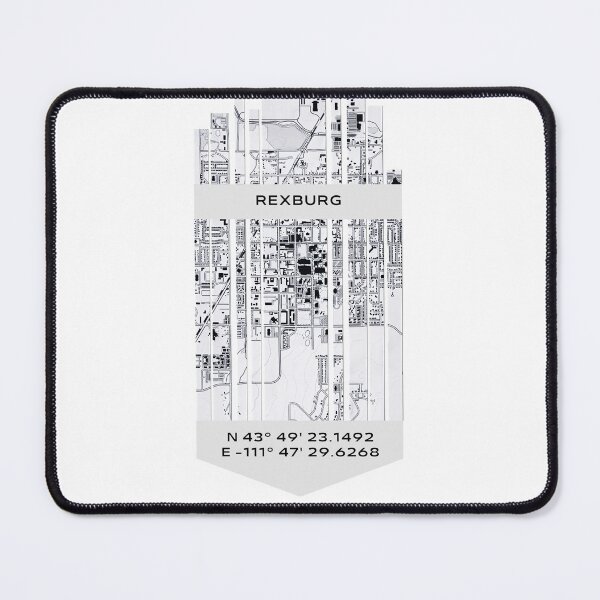 Item preview, AMERICA Rexburg, ID - Latitude/Longitude designed and sold by ALLesROUNDER.