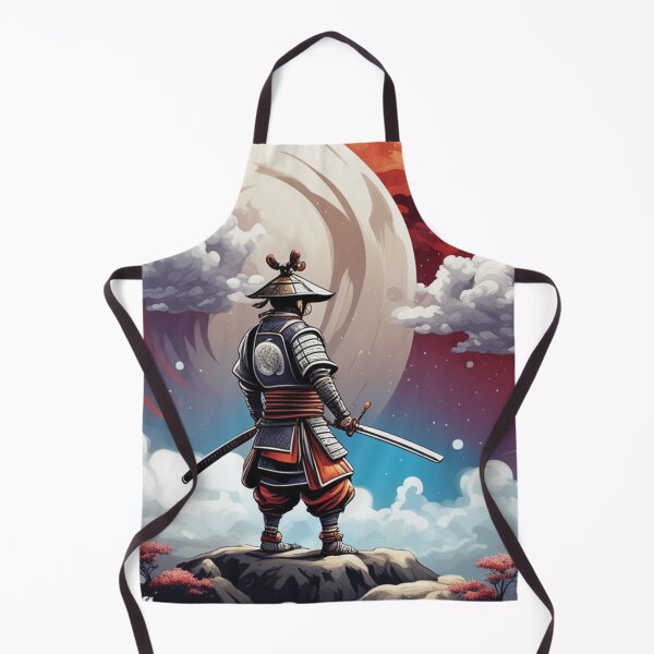 Item preview, Samurai in space contemplating designed and sold by BubblyOcean.