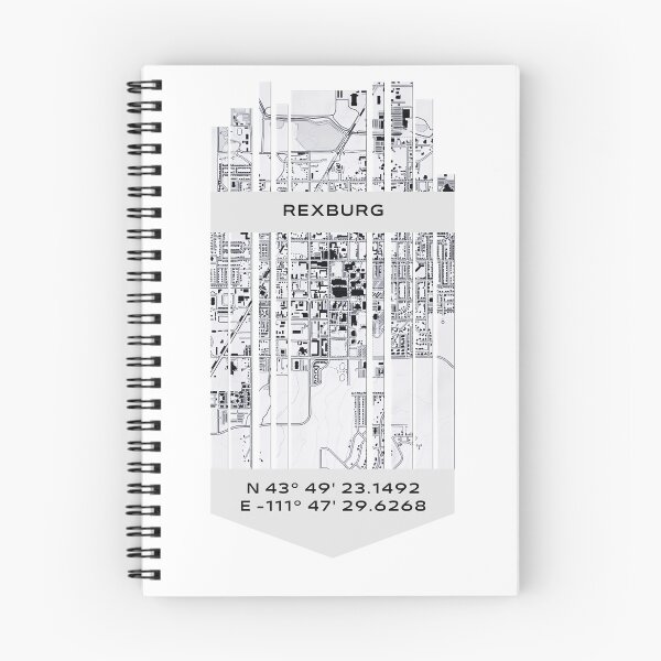 Item preview, AMERICA Rexburg, ID - Latitude/Longitude designed and sold by ALLesROUNDER.